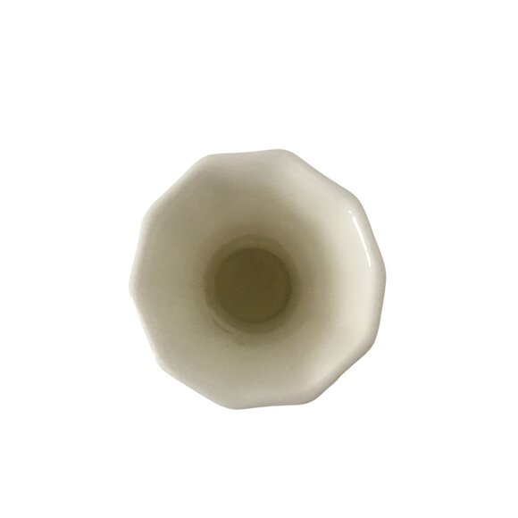 AYNSLEY Cottage Garden Bone China Bud Vase Floral Butterfly 7" England Square - Picture 7 of 9